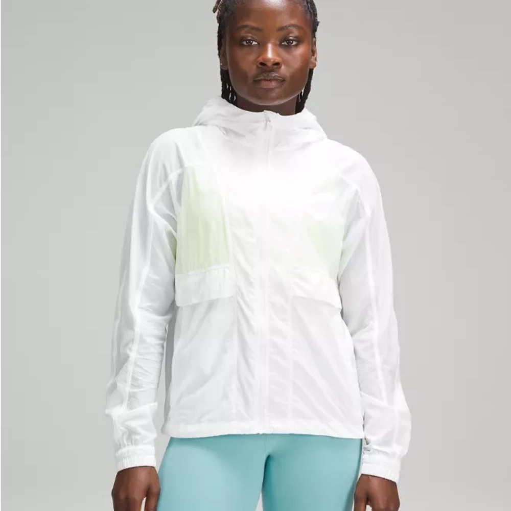 Lululemon Hood Lite Jacket White Size 4